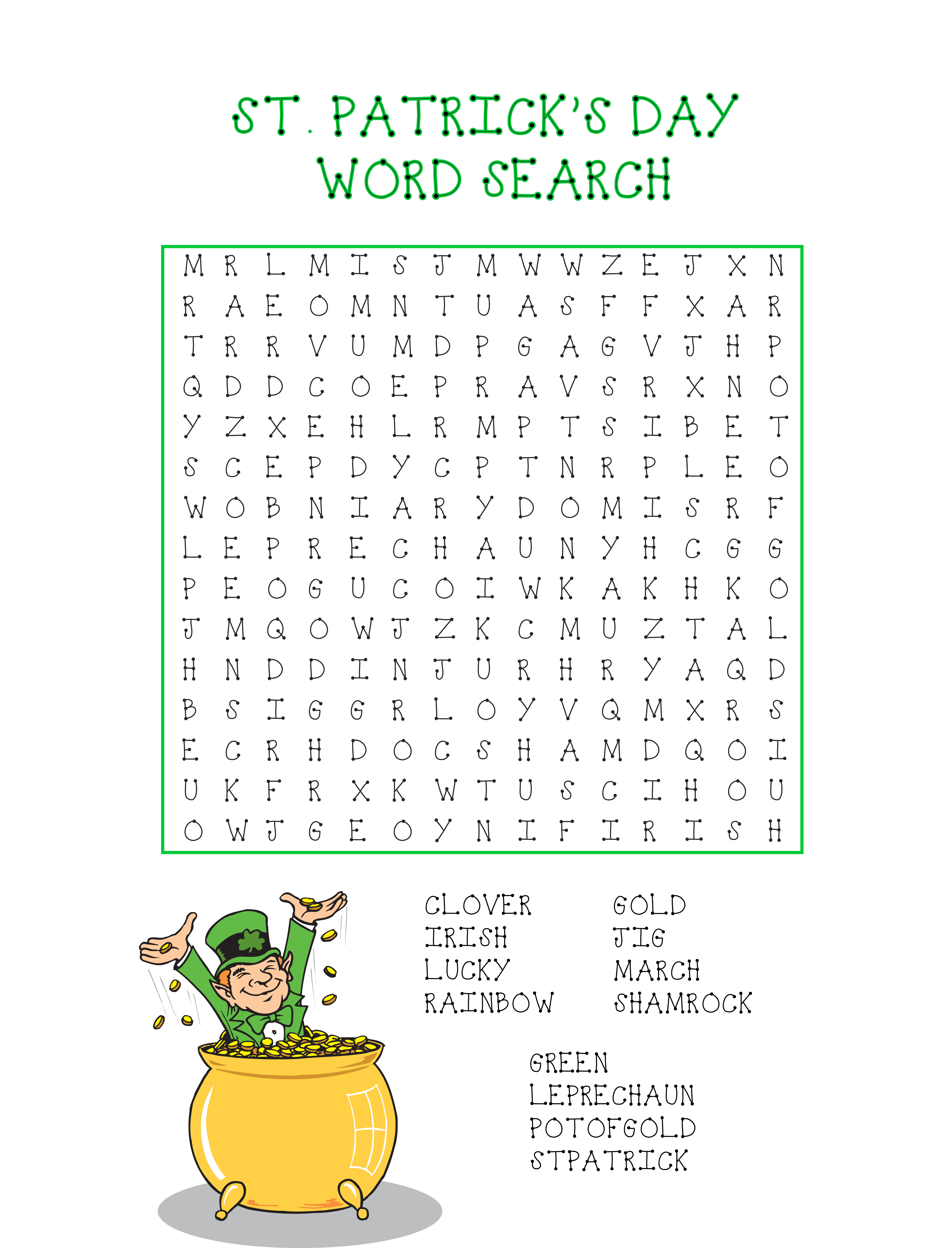 St. Patrick's Day Puzzle