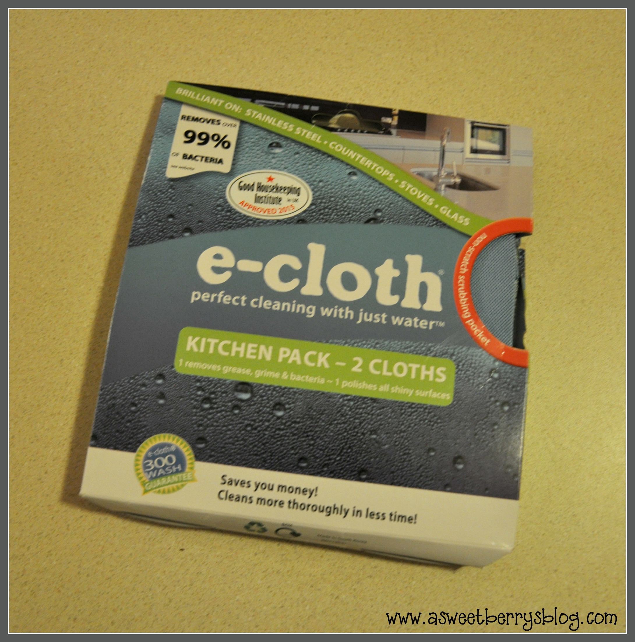 E-Cloth Stainless Steel Cleaning Kit