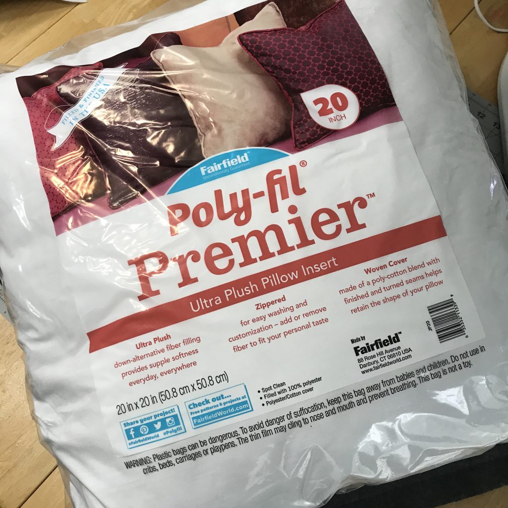 Poly Fil Stuffing, Sewing Pillow Inserts